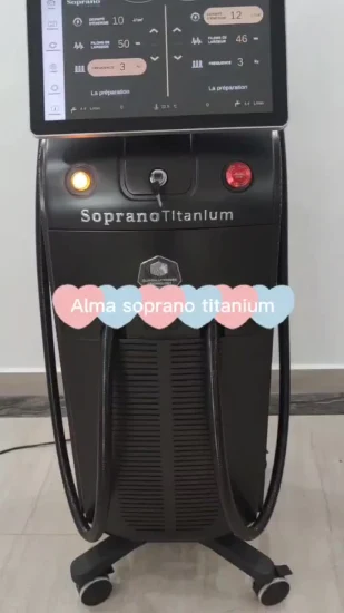 Newest 4K Alexandrite Laser Platinum Titanium/755 808 1064nm Diode Laser Hair Removal Machine