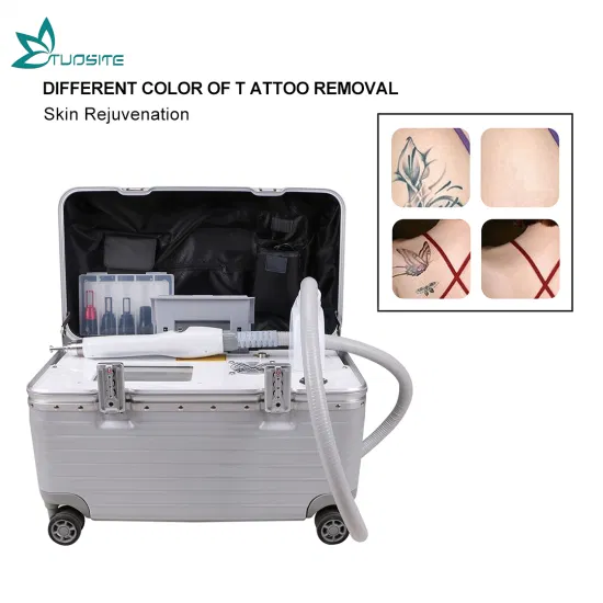 Trolley Box Type Picosecond ND YAG Tattoo Removal Machine for Aesthetic Center Use